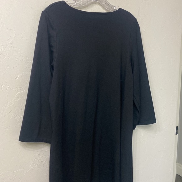 Bryn Walker asymmetrical black dress size small. - Picture 12 of 14